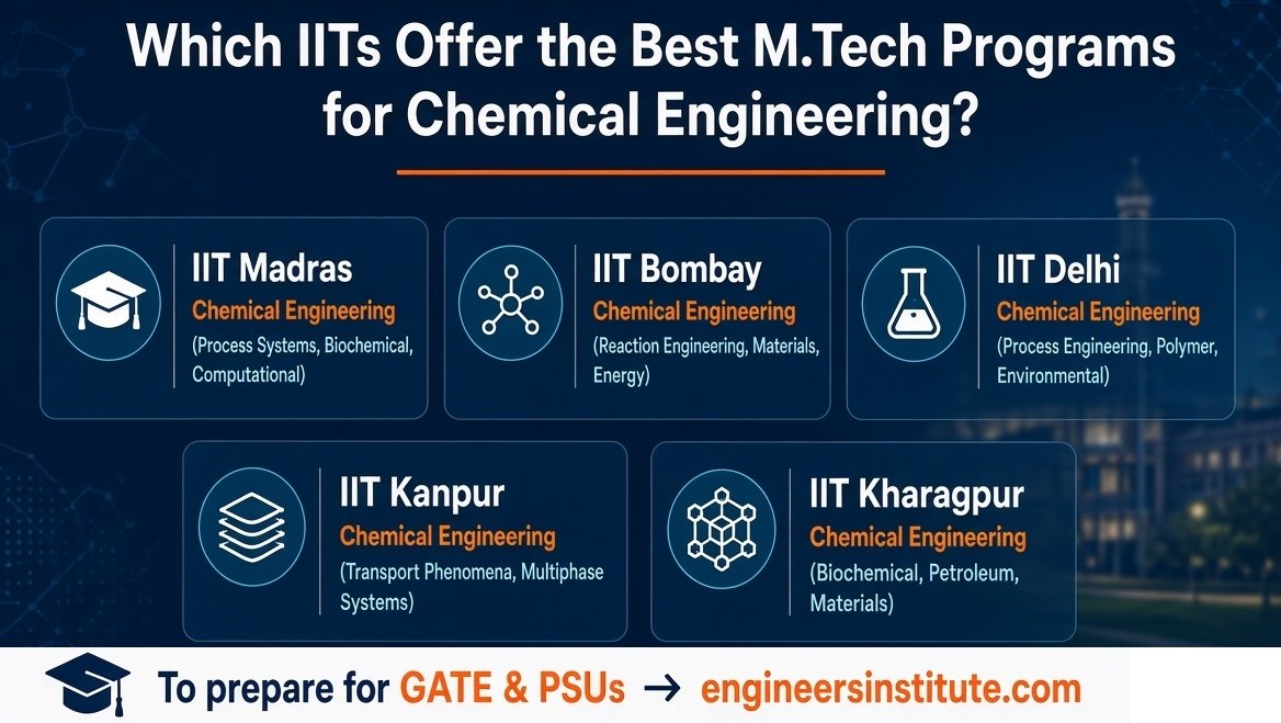 Students working in a chemical engineering lab at one of the best IIT for MTech chemical engineering